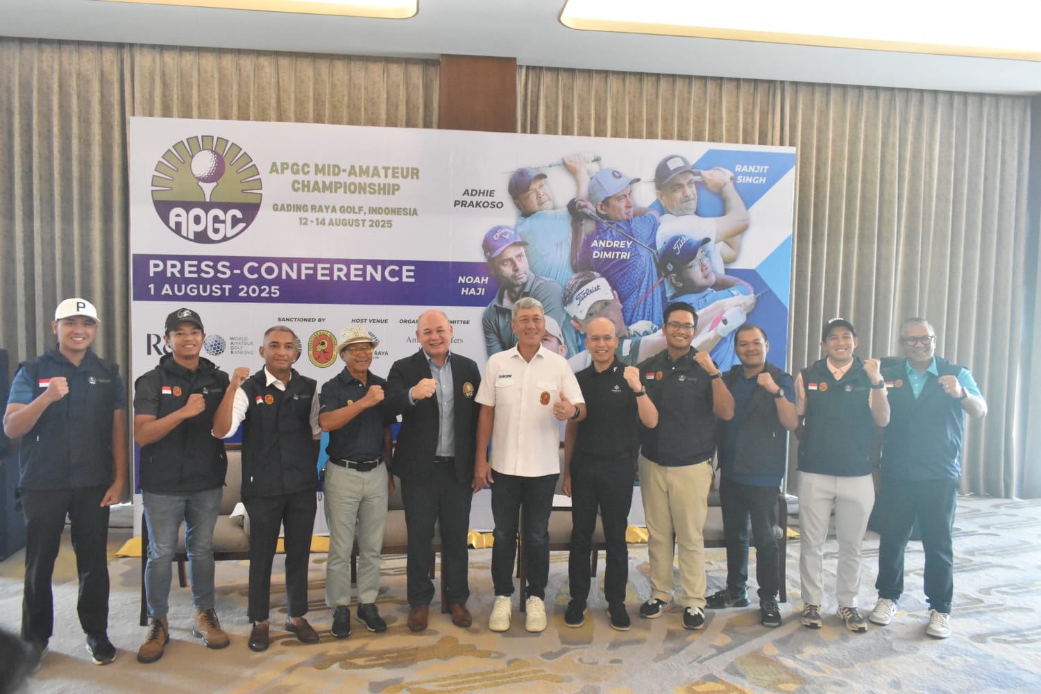 Pertama Kalinya Indonesia Akan Jadi Tuan Rumah APGC Mid-Amateur Championship